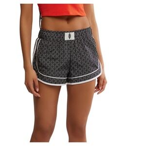 Free‎ People Movement Women's varsity Blues Starburst Geo printed short size XL